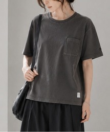 /Bd/ワンポイント刺繍 クルーネックTシャツ