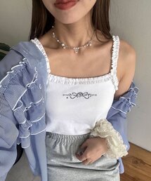 CIAOPANIC | フリルテープカップ付きキャミソール(キャミソール)