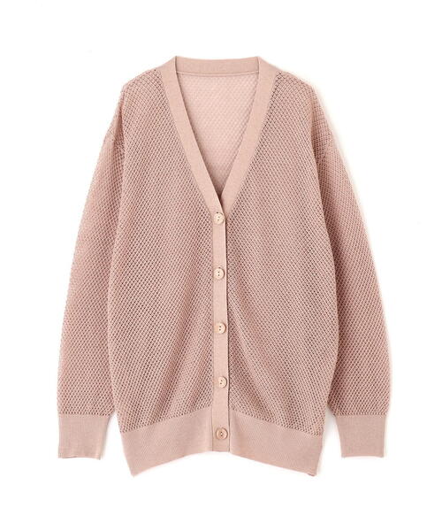 PROPORTION BODY DRESSING（プロポーションボディドレッシング）の「＜Ｅ＞ルーズカーディガン / 1215277601（ニット/セーター・レディース・ブラウン/ホワイト系その他/ピンク・FREE）」の10枚目の写真