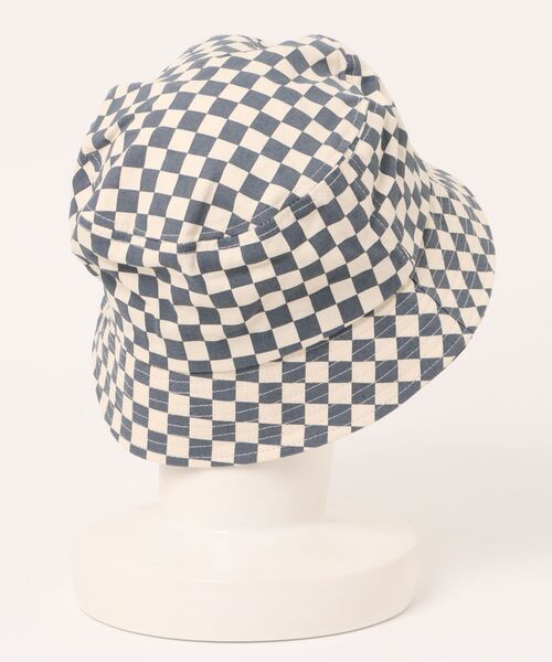 go slow caravan（ゴースローキャラバン）の「WELD/ウェルド　CHECKERBOARD BUCKET HAT（ハット・メンズ・ブルー系その他/オリーブ・FREE）」の3枚目の写真