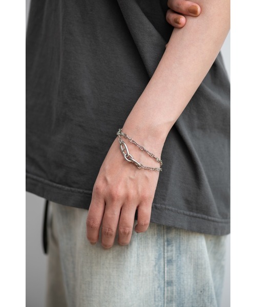 DISCOVERED（ディスカバード）の「【ZOZO限定】DOUBLE BRACELET（ブレスレット・メンズ・シルバー・FREE）」の7枚目の写真
