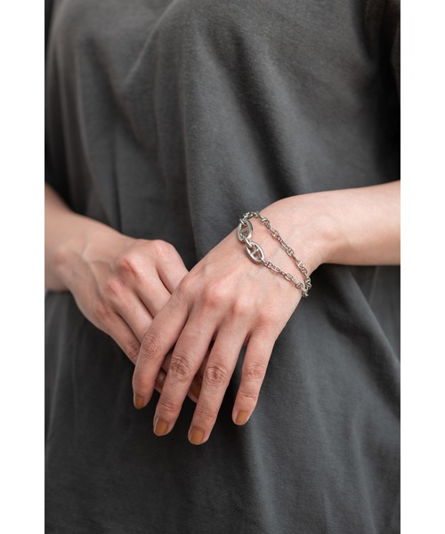 DISCOVERED（ディスカバード）の「【ZOZO限定】DOUBLE BRACELET（ブレスレット・メンズ・シルバー・FREE）」の20枚目の写真