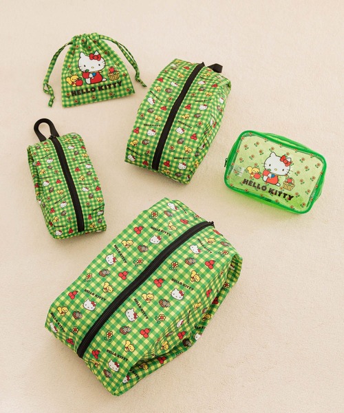 HELLO KITTY】プリントキンチャクポーチ 319783（ポーチ）｜Me%（ミィ