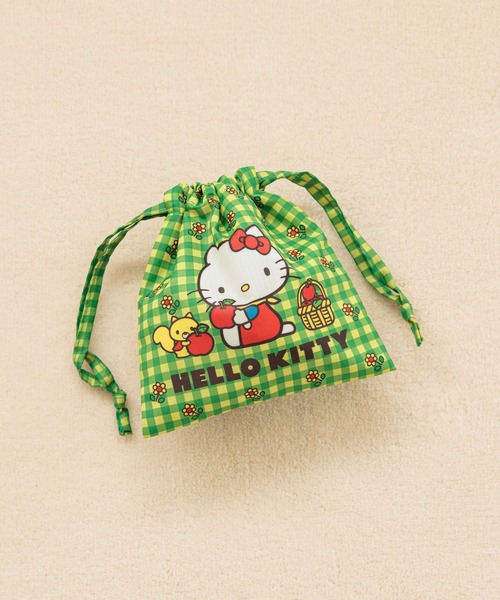 Me%(ミィパーセント)の「【HELLO KITTY】プリントキンチャクポーチ 319783(ポーチ・レディース・オフホワイト/イエロー系その他/ホワイト/その他6/その他1/その他3・FREE)」の13枚目の写真