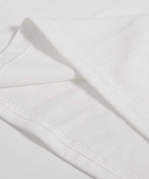MUHET(ミュエータ)の「back open shirring logo t-shirt / バックオープンシャーリングロゴTシャツ(Tシャツ/カットソー・レディース・ブラック/オフホワイト・SMALL/MEDIUM)」の13枚目の写真