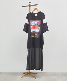 OKIRAKU(ILN)(OKIRAKU×ROSE BUD)SHOULDER LINE LAYERED DRESS(s[X)