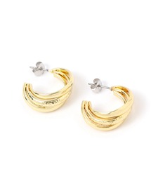 マットフォークフープピアス / 497814