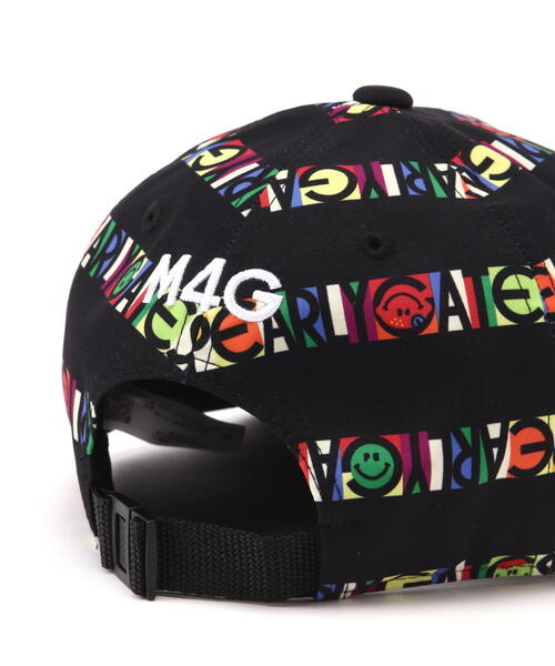 PEARLY GATES（パーリーゲイツ）の「【PEARLY GATES】Bio PG SMILEシールボーダー柄UVフラットブリムキャップ (UNISEX)（キャップ・レディース・ダークインディゴブルー/ホワイト系その他・FREE）」の13枚目の写真