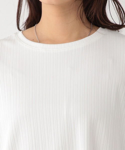 FOUND GOOD（ファウンドグッド）の「キャシャミエフレンチ/リブ（Tシャツ/カットソー・レディース・グレー系8/ネイビー/オレンジ系5/グリーン系5/ブラック/ホワイト系5・L/M/S）」の16枚目の写真