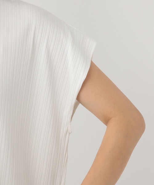 FOUND GOOD（ファウンドグッド）の「キャシャミエフレンチ/リブ（Tシャツ/カットソー・レディース・グレー系8/ネイビー/オレンジ系5/グリーン系5/ブラック/ホワイト系5・L/M/S）」の15枚目の写真