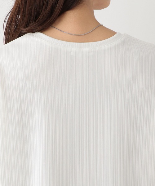 FOUND GOOD（ファウンドグッド）の「キャシャミエフレンチ/リブ（Tシャツ/カットソー・レディース・グレー系8/ネイビー/オレンジ系5/グリーン系5/ブラック/ホワイト系5・L/M/S）」の13枚目の写真