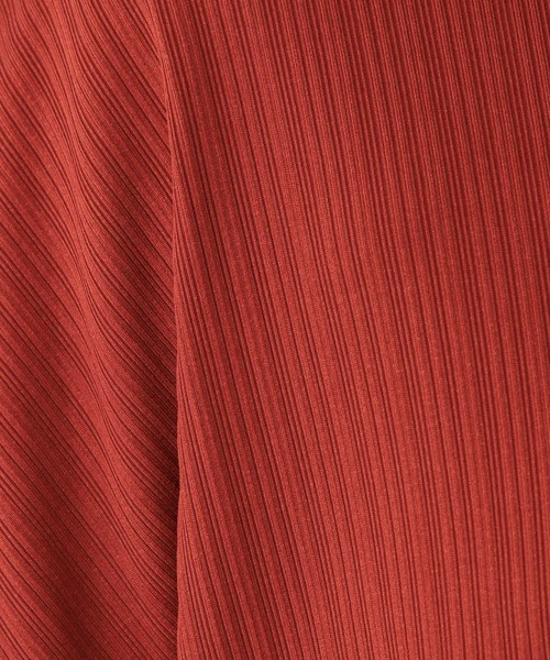 FOUND GOOD（ファウンドグッド）の「キャシャミエフレンチ/リブ（Tシャツ/カットソー・レディース・グレー系8/ネイビー/オレンジ系5/グリーン系5/ブラック/ホワイト系5・L/M/S）」の7枚目の写真