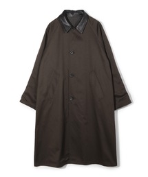 【メンズビギ（MEN'S BIGI）】 メランジヘリンボーン　ボンディングコート　メンズLサイズ　ネイビー CROWDED CLOSET（クラウデッドクローゼット）の「メランジ調