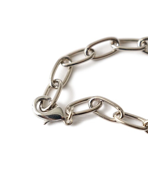 Subciety(サブサエティ)の「Square chain bracelet(ブレスレット・メンズ・シルバー・FREE)」の13枚目の写真