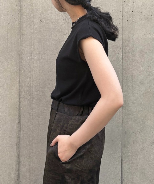 ニット セーター 「＆g'aime」フレンチスリーブニット　Cap Sleeve Knit Top レディース &g'aime】フレンチスリーブニット Cap Sleeve Knit Top（ニット