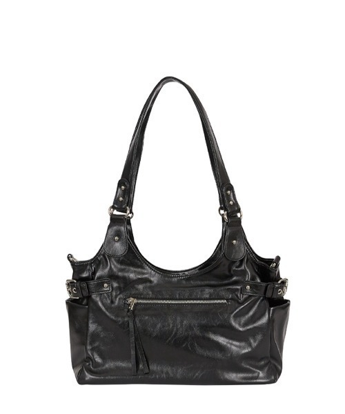 セール】【ILLIGO】アンバー バックル ショルダーバッグ AMBER