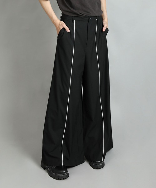 aaamt☆ センターパイビングワイドパンツ（その他パンツ）｜aimoha（アイモハ