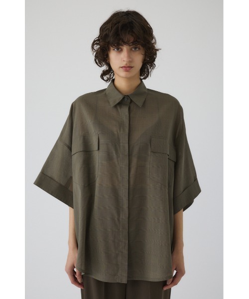 Oversized check pattern SH オーバーサイズドチェックパターン