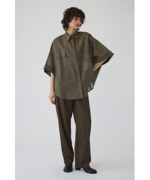 Oversized check pattern SH オーバーサイズドチェックパターン