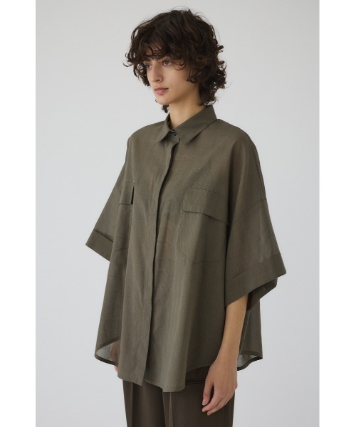 Oversized check pattern SH オーバーサイズドチェックパターン