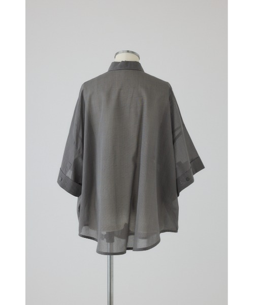 AT1701 RIM. ARK リムアーク オーバーサイズ ビッグシャツ F RIM.ARK（リムアーク）の「Oversize tuck volume SH（シャツ