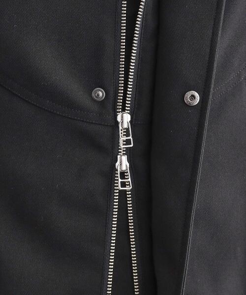 tk.TAKEO KIKUCHI（ティーケータケオキクチ）の「カーブシームフライトブルゾン（ブルゾン・メンズ・ブラック/ブラウン系・01/02/03）」の22枚目の写真