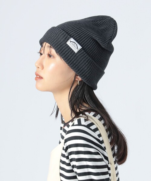 セール】コットン タグ ワッチキャップ（ニットキャップ/ビーニー