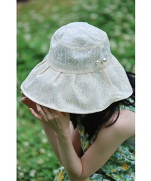 CAWAII（カワイイ）の「おしゃれに日差し除け 総レース帽子（ハット）」