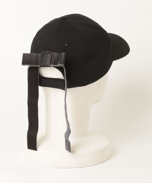 1PIU1UGUALE3 GOLFゴルフウェア キャップ リボン ベロア 1PIU1UGUALE3