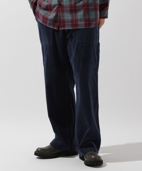 niko and...（ニコアンド）の「コーデュロイペインターパンツ（その他パンツ・メンズ・ブルー/チャコール/オフホワイト/ブラウン・MEDIUM/LARGE）」の16枚目の写真