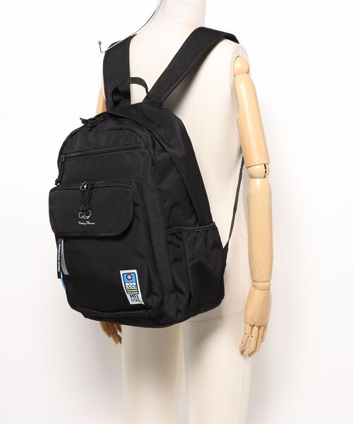 MEI OCEAN（メイオーシャン）の「MEI OCEAN バックパック ミッキーマウスコラボ　20L(ST)（バックパック/リュック・メンズ・ブラック・FREE）」の5枚目の写真