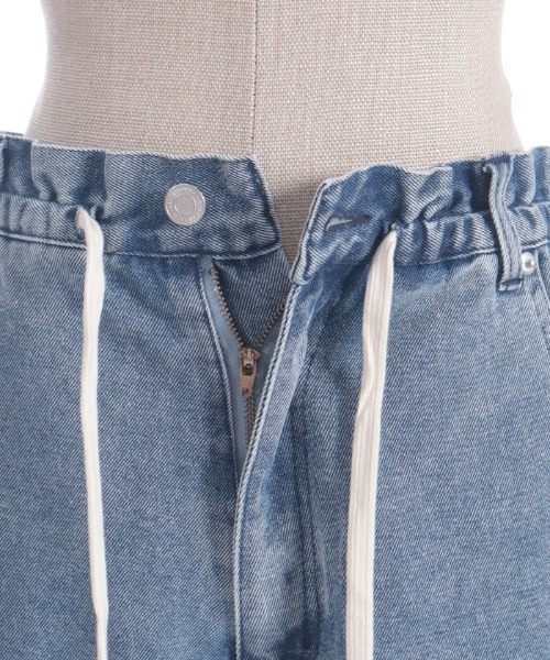 axes femme（アクシーズファム）の「イージーデニムパンツ（デニムパンツ・レディース・ケミカルウォッシュ/インディゴブルー/グレー・FREE）」の15枚目の写真