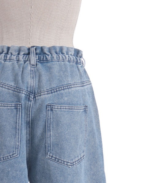 axes femme（アクシーズファム）の「イージーデニムパンツ（デニムパンツ・レディース・ケミカルウォッシュ/インディゴブルー/グレー・FREE）」の17枚目の写真