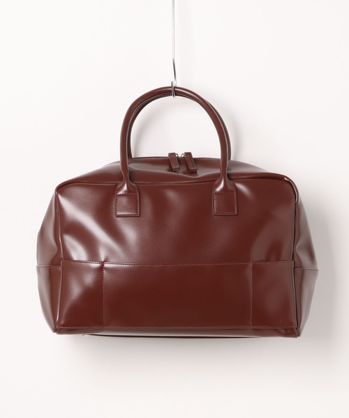 BONLECILL Marche（ボンルシールマルシェ）の「【BONLECILL Marche】《大容量》キャリーオンボストンバッグ（ボストンバッグ・レディース・ブラック/ブラウン・FREE）」の18枚目の写真