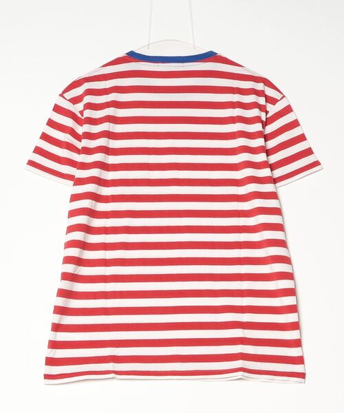 セール】クラシック フィット ストライプド ジャージー Tシャツ