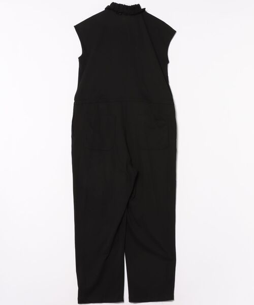 LA MARINE FRANCAISE（マリン フランセーズ）の「ジャージーフリルコンビネゾン（サロペット/オーバーオール・レディース・ブラック/グレー・FREE）」の3枚目の写真