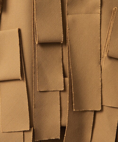 AEWEN MATOPH（イウエン マトフ）の「＜AEWEN MATOPH＞フリンジミニワンピース（ワンピース・レディース・ベージュ/ブラック・FREE）」の15枚目の写真