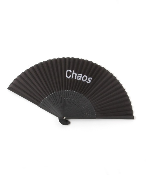 Chaos(カオス)の「Chaos(カオス)/ パールストラップ扇子(扇子/うちわ・レディース・ブラック・FREE)」の3枚目の写真