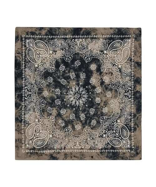 CIAOPANIC(チャオパニック)の「【DEFGARMENTS/デフガーメンツ】BLEACH BANDANA(バンダナ/スカーフ・レディース・ブラック/レッド・FREE)」の2枚目の写真