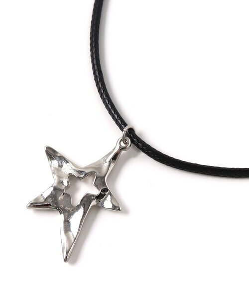 algy(アルジー)の「スターコードネックレス(ネックレス・キッズ・ブラック・FREE)」の5枚目の写真