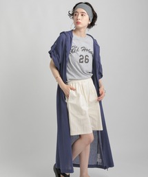 GEORGE'S（ジョージズ）の「フードシャツワンピース（ワンピース）」