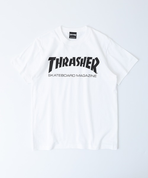THRASHER(スラッシャー)の「THRASHER スラッシャー プリント半袖TEEシャツ(Tシャツ/カットソー・メンズ・ブラック系その他/ホワイト系その他2/ブラック×ブルー/ブラック/ブラック系その他2/ホワイト×ブルー/ホワイト×グリーン/ホワイト/ホワイト系その他/ブラック×グリーン/ミント・M/XL/S/L)」の14枚目の写真