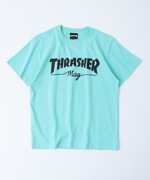THRASHER(スラッシャー)の「THRASHER スラッシャー プリント半袖TEEシャツ(Tシャツ/カットソー・メンズ・ブラック系その他/ホワイト系その他2/ブラック×ブルー/ブラック/ブラック系その他2/ホワイト×ブルー/ホワイト×グリーン/ホワイト/ホワイト系その他/ブラック×グリーン/ミント・M/XL/S/L)」の22枚目の写真