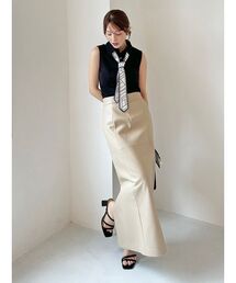 SNIDEL | ストレッチレザータイトスカート(スカート)