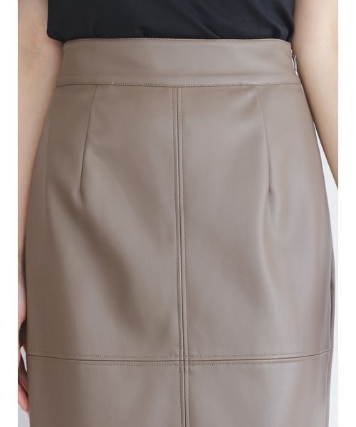 SNIDEL（スナイデル）の「ストレッチレザータイトスカート（スカート
