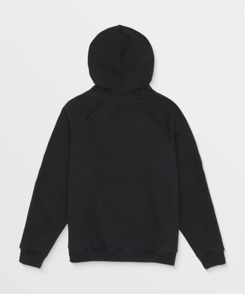 VOLCOM(ボルコム)の「【VOLCOM/ボルコム】 Dental Pullover Hoodie /ロゴフロントプリントショルダーカラー切り替えプルオーバーパーカー・フーディー(パーカー・メンズ・ブラック/ヘザーグレー・SMALL/MEDIUM/LARGE/X-LARGE)」の3枚目の写真