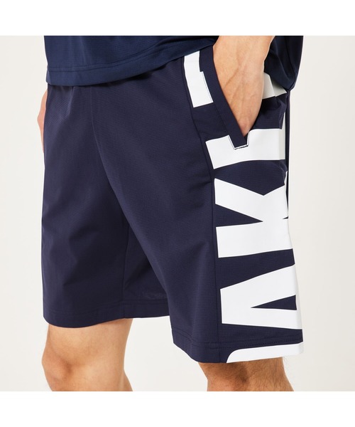 OAKLEY(オークリー)の「オークリー ENHANCE BREATHABLE SHORTS 15.0/ショートパンツ/スポーツ・トレーニングコレクション/吸汗速乾/OAKLEY(その他パンツ・メンズ・ブラック/ライトグレー/ネイビー・M/XL/L/S/XS)」の3枚目の写真