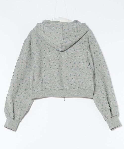 Heather(ヘザー)の「WZIPフーディ 592833(パーカー・レディース・スミクロ/グレー系その他/グレー・FREE)」の21枚目の写真