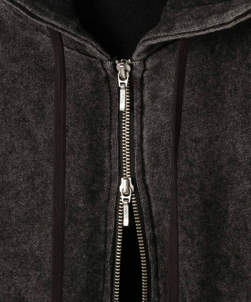 Heather(ヘザー)の「WZIPフーディ 592833(パーカー・レディース・スミクロ/グレー系その他/グレー・FREE)」の16枚目の写真