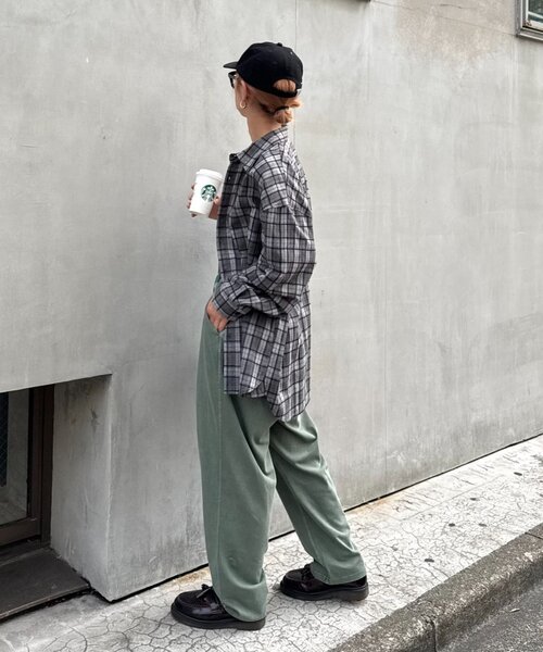 CIAOPANIC TYPY（チャオパニックティピー）の「【ユニセックス】ヴィンテージダックロゴ刺繍キャップ（キャップ・メンズ・グレー/ネイビー/ブラック/カーキ・ONE SIZE）」の12枚目の写真